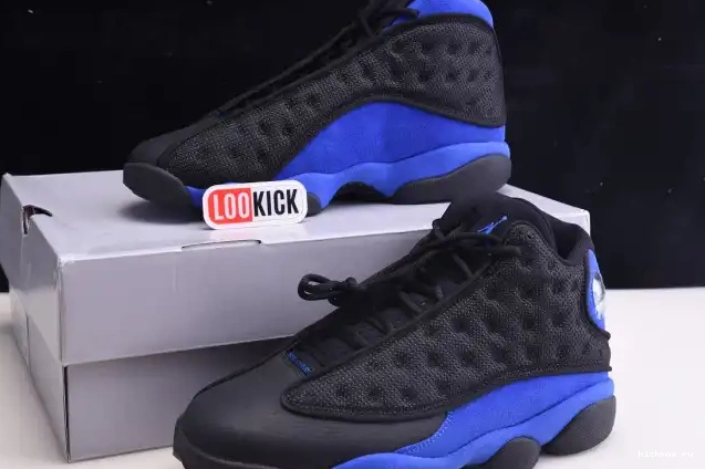 Rep Kickmax Jordan Retro 13 Black Hyper Royal 414571-040 0328